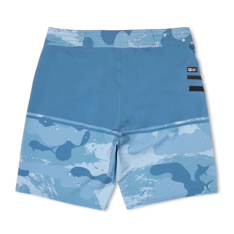 Pelagic Strike Boardshort 19" - Brush Camo