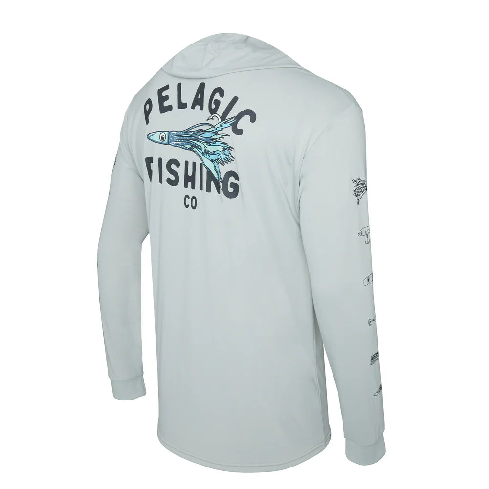 Pelagic Aquatek Hooded Feather'd - Light Grey