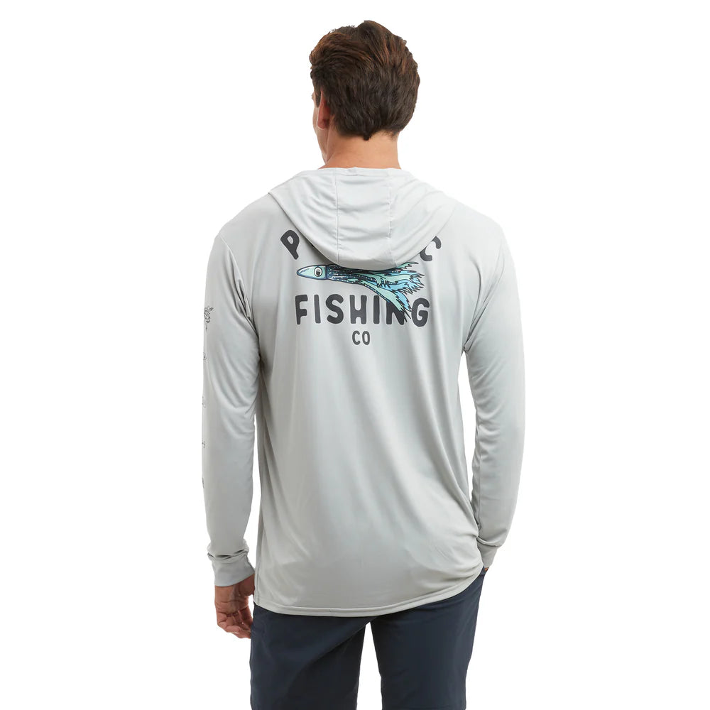 Pelagic Aquatek Hooded Feather'd - Light Grey