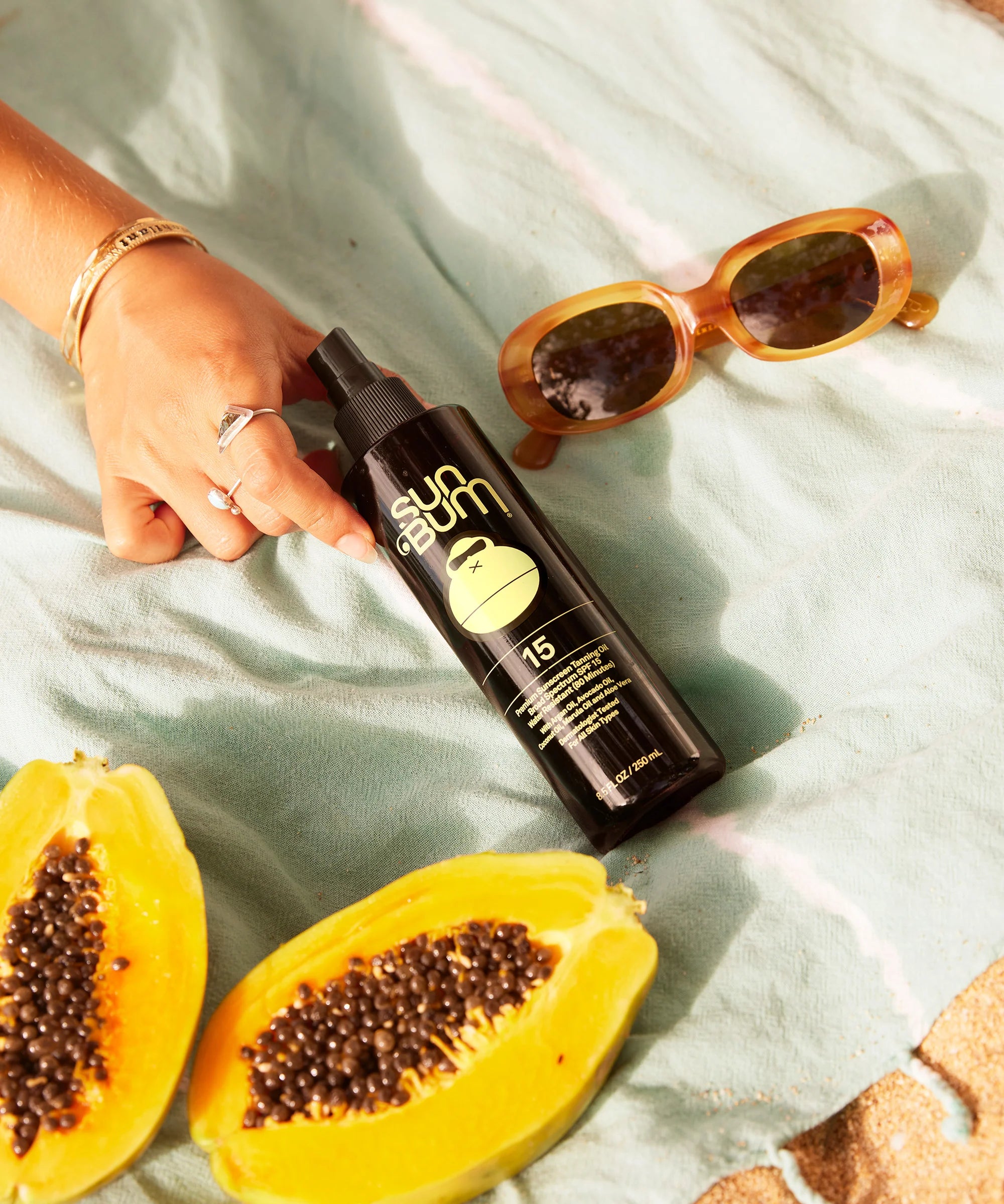 Aceite bronceador con protección solar Sun Bum FPS 15