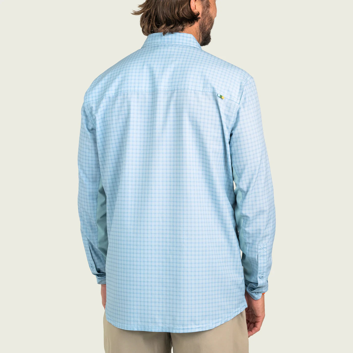 Camisa Marsh Wear Style MWW2022 Lenwood Hagood Longsleeve Shirt - Cloud