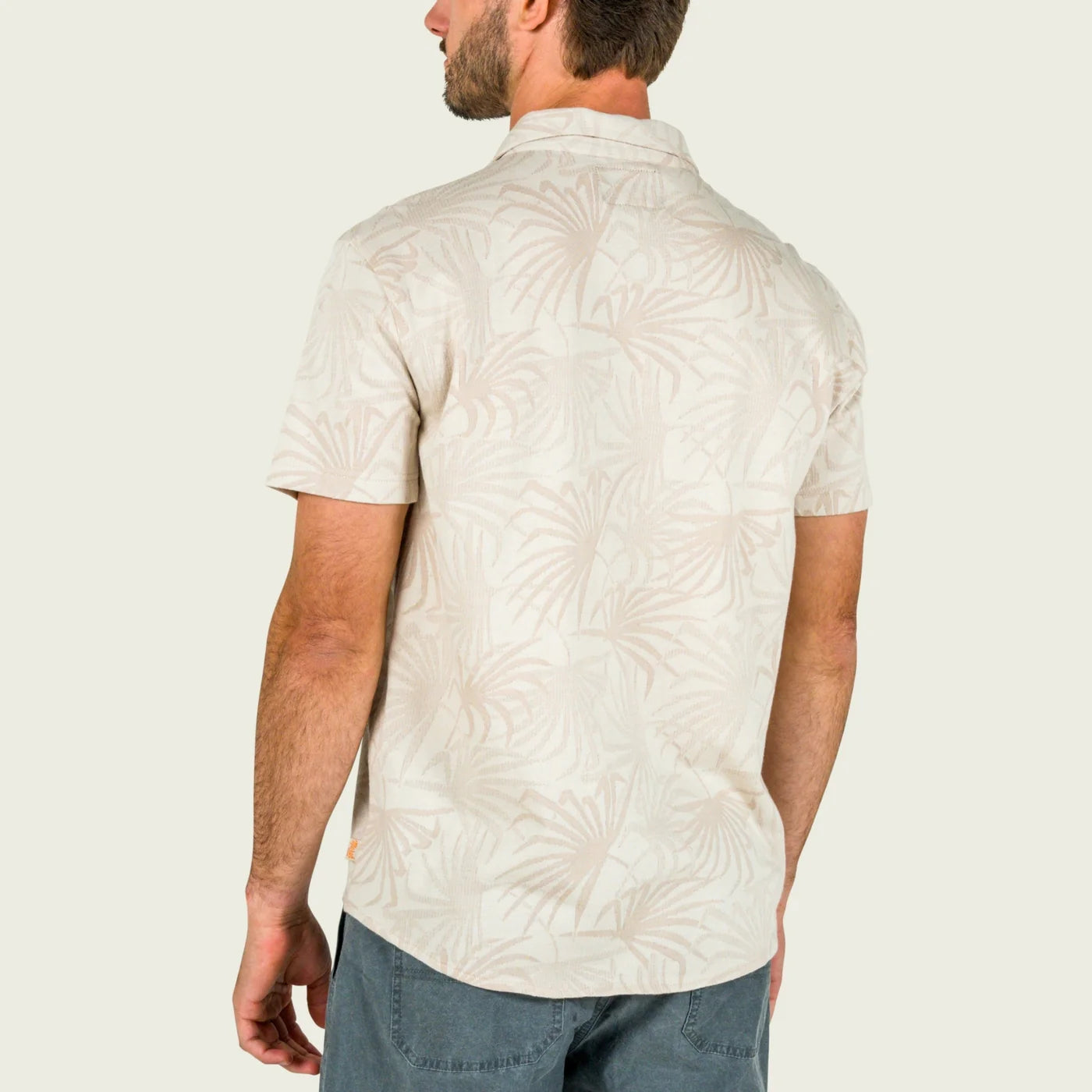 Camisa Marsh Wear Style MWK1026 Baracoa Camp Shirt - Stone