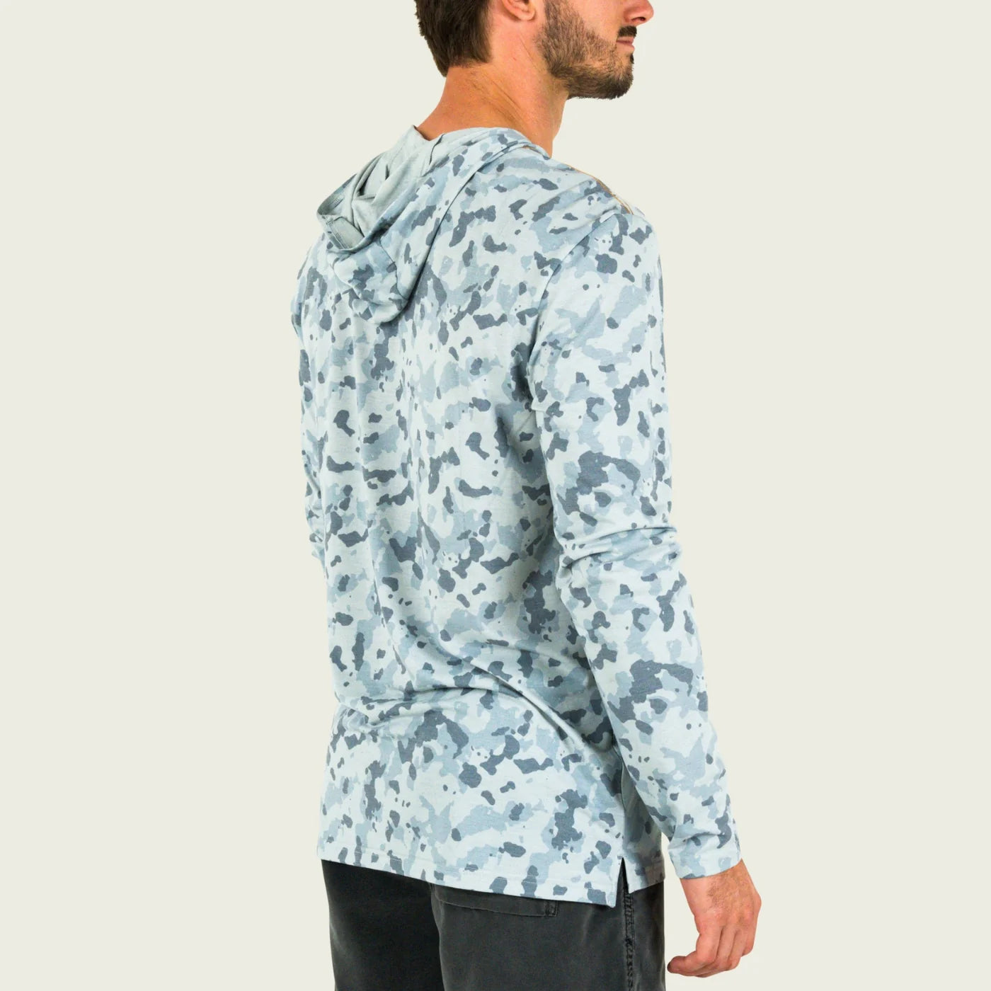 Playera Marsh Wear Style MWK3009 Buxton Tech Hoodie - Granite Foxhole Camo
