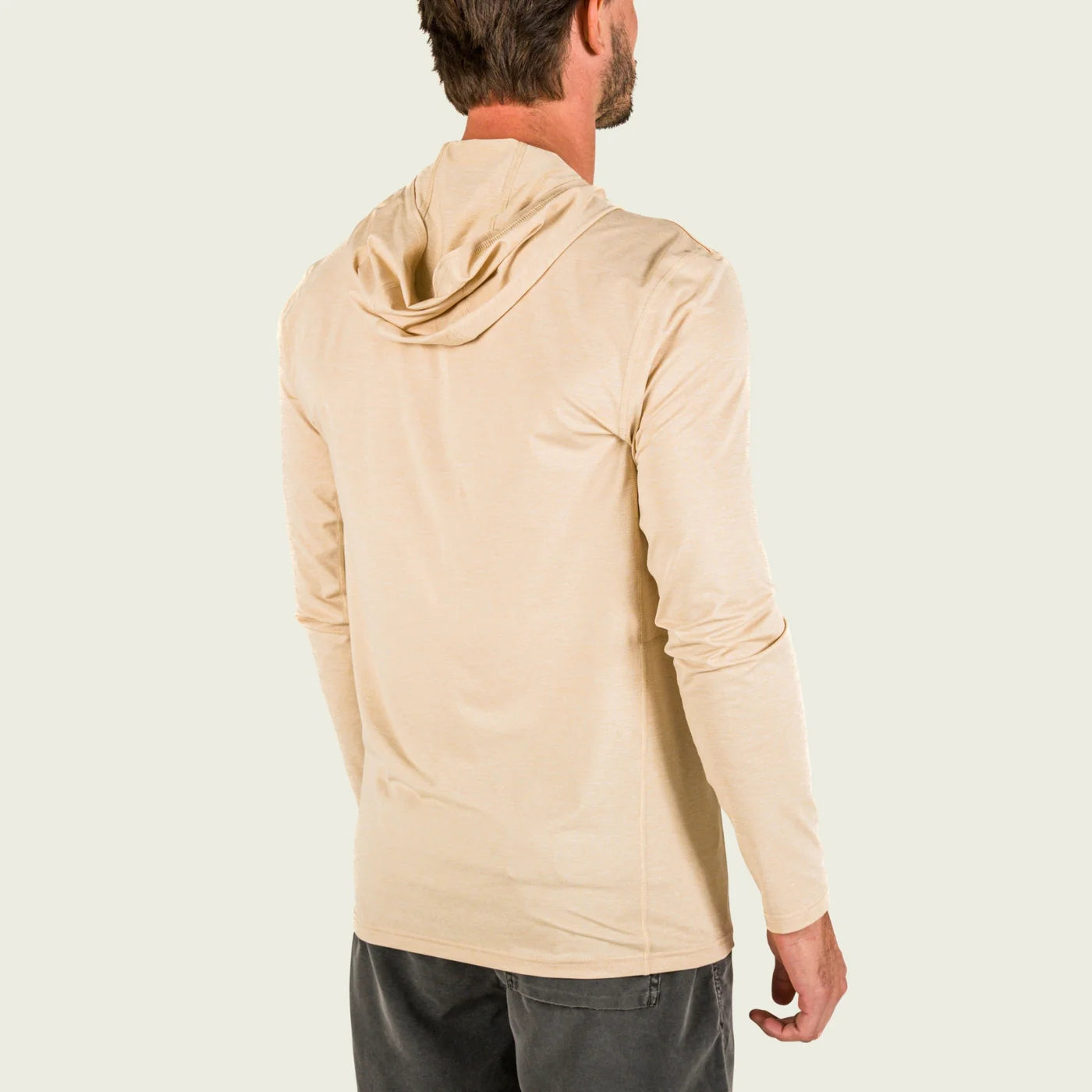 Playera Marsh Wear Style MWK3010 High Noon Tech Hoodie - New Wheat Heather