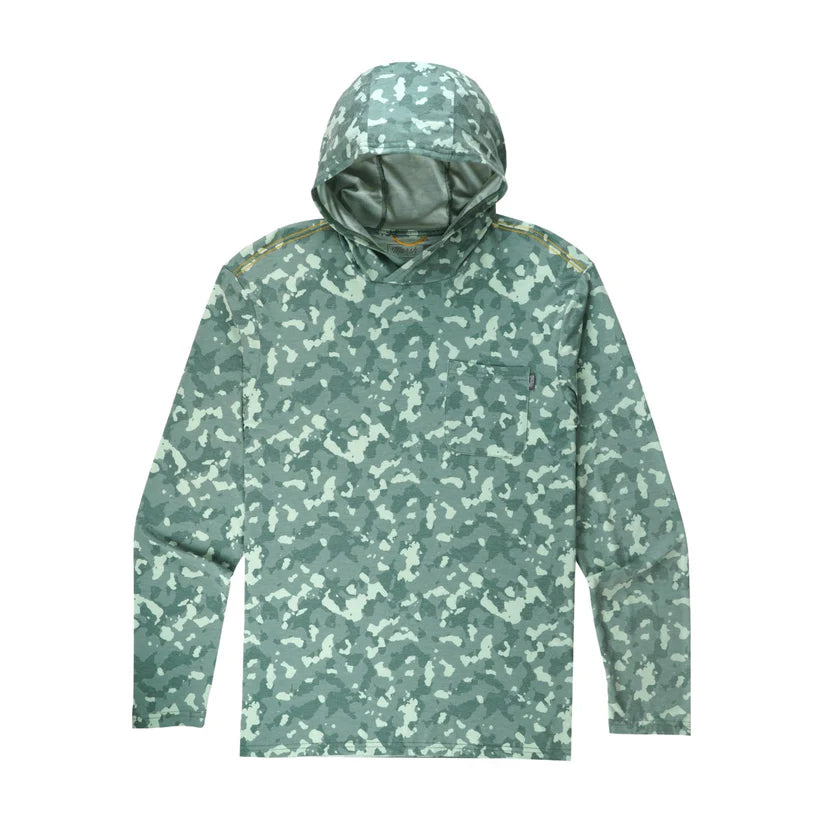 Playera Marsh Wear Style MWK3009 Buxton Tech Hoodie - Lily Pad Foxhole Camo