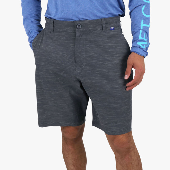 Short Aftco 365 Hybrid Chino Fishing - Charcoal