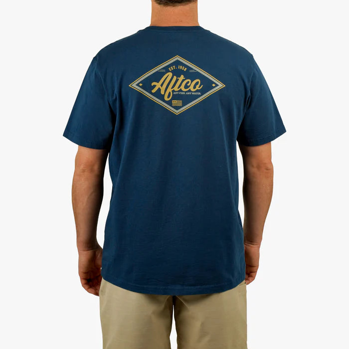 Playera Aftco Sherman SS T-Shirt - Naval