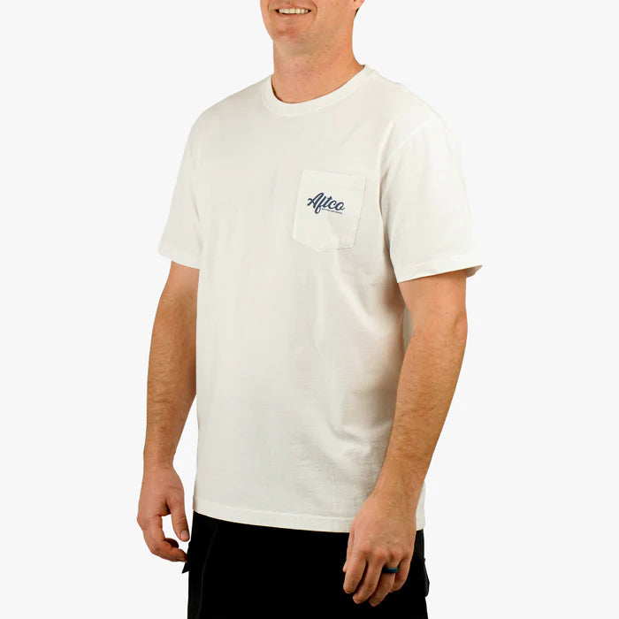 Playera Aftco Sherman SS T-Shirt - White