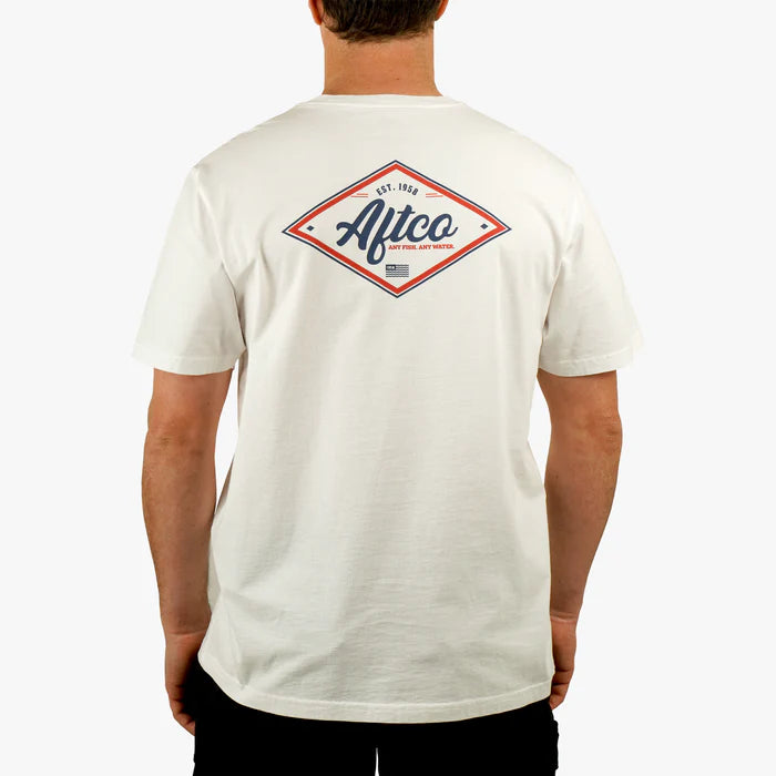 Playera Aftco Sherman SS T-Shirt - White