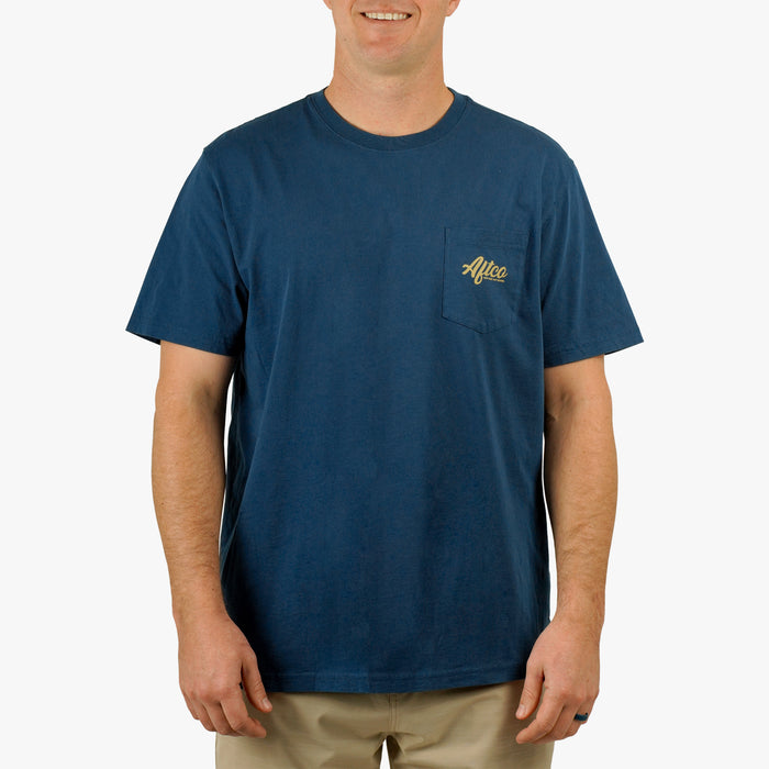 Playera Aftco Top View SS T-Shirt - Naval