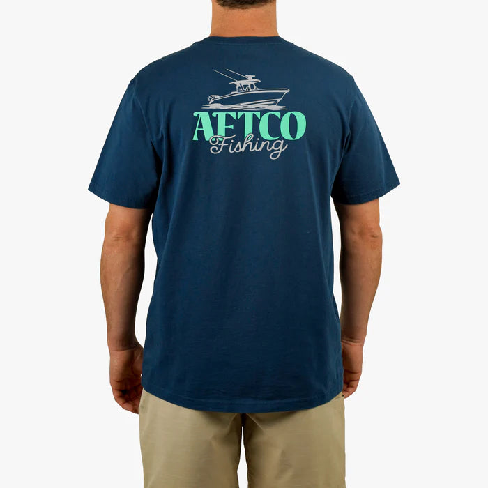 Playera Aftco Dreamer SS T-Shirt - Naval