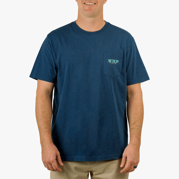 Playera Aftco Dreamer SS T-Shirt - Naval