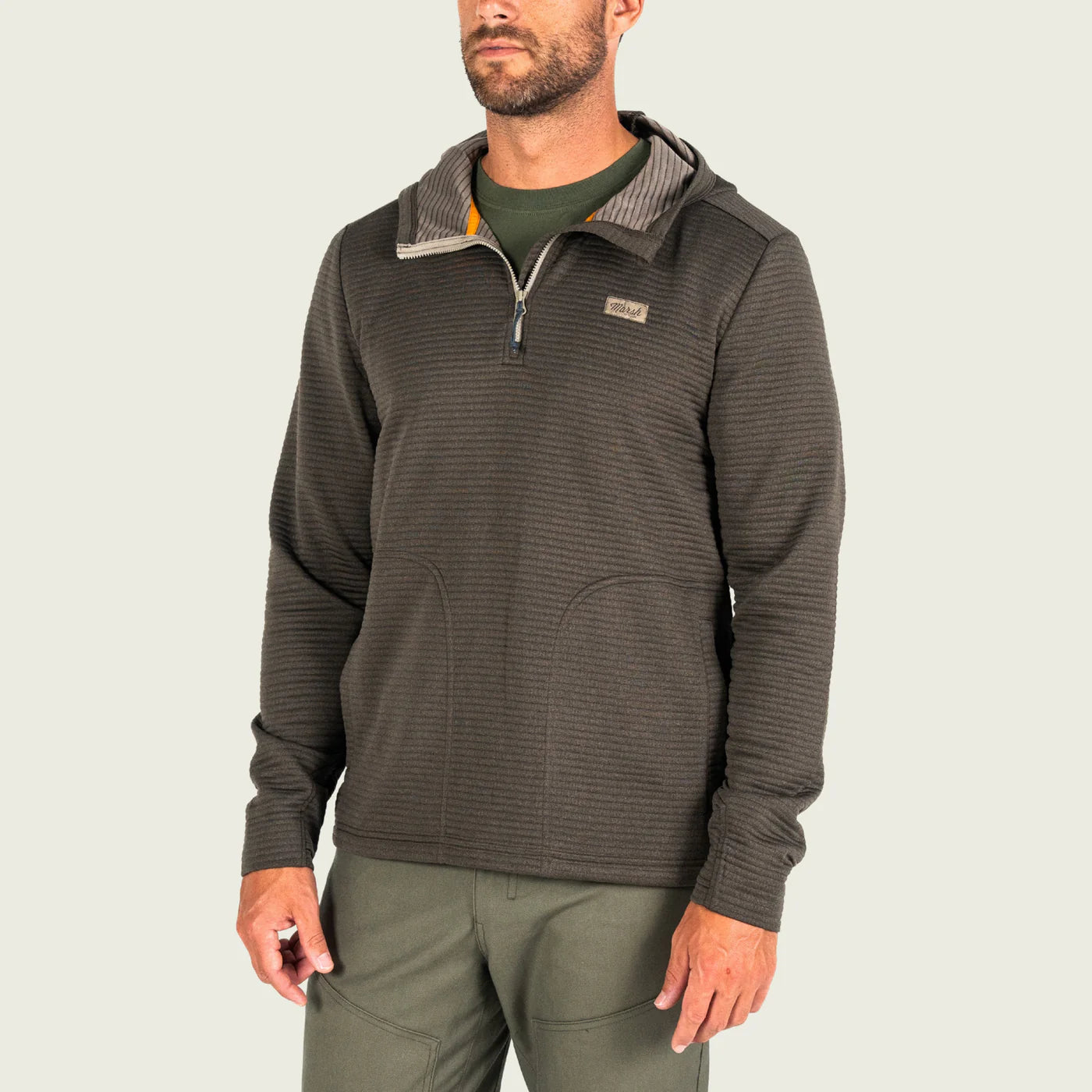 Sudadera Marsh Wear Style MWF1025 Sullivan Tech Hoodie - Canteen