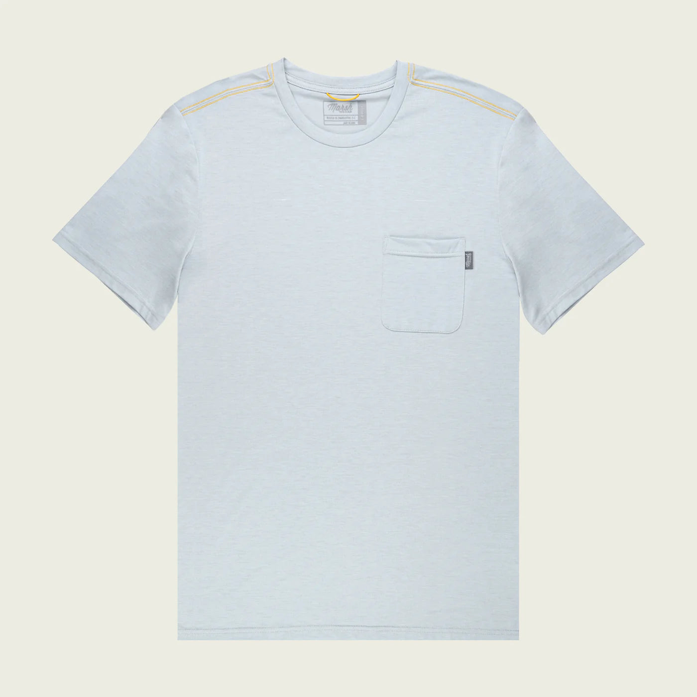 Playera Marsh Wear Buxton Tech Tee - Smoke Heather
