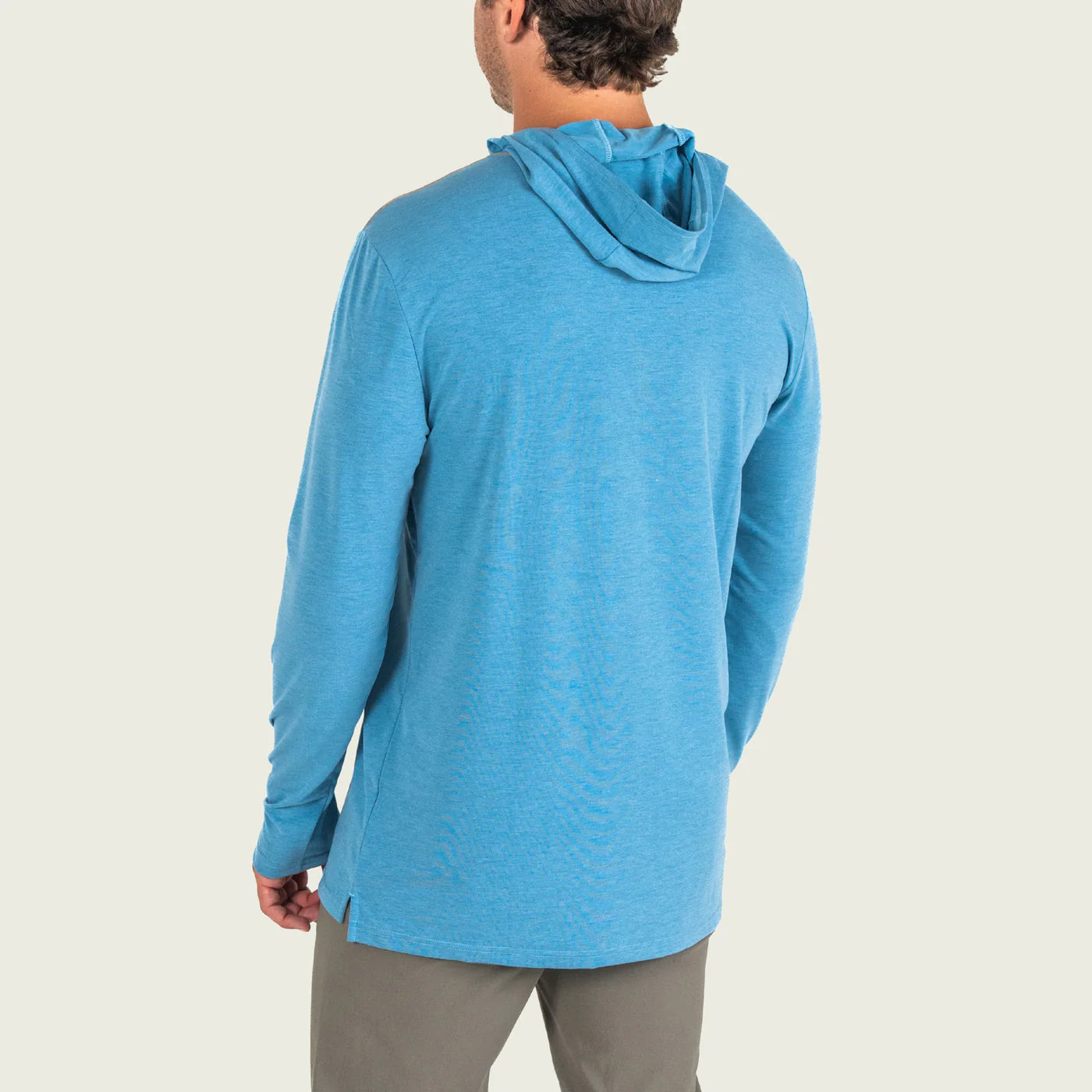 Playera Marsh Wear Buxton Tech Hoodie - Niagara Mist Heather