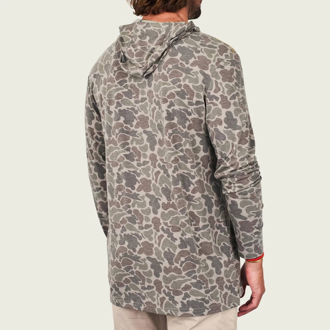 Playera Marsh Wear Buxton Tech Hoodie - Dark Green Mallard Camo