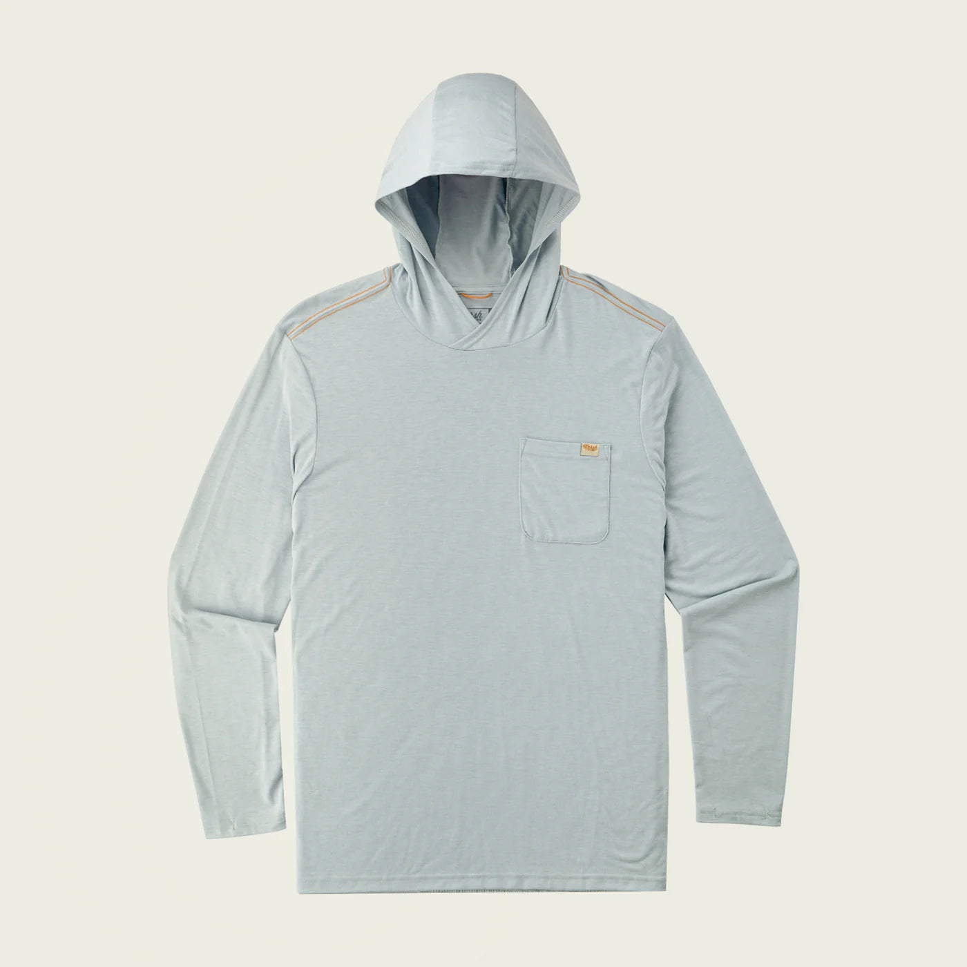 Playera Marsh Wear Buxton Tech Hoodie - Smoke Heather