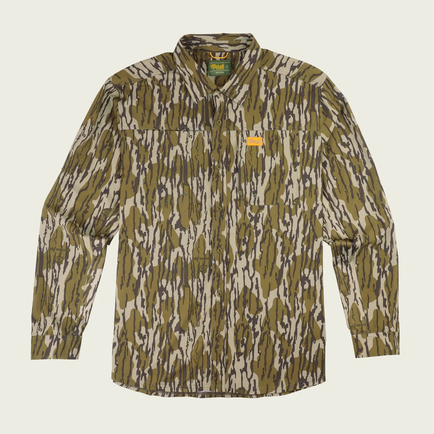 Camisa Marsh Wear Style MWW2021 Lenwood Tech Longsleeve Shirt - Original Bottomland