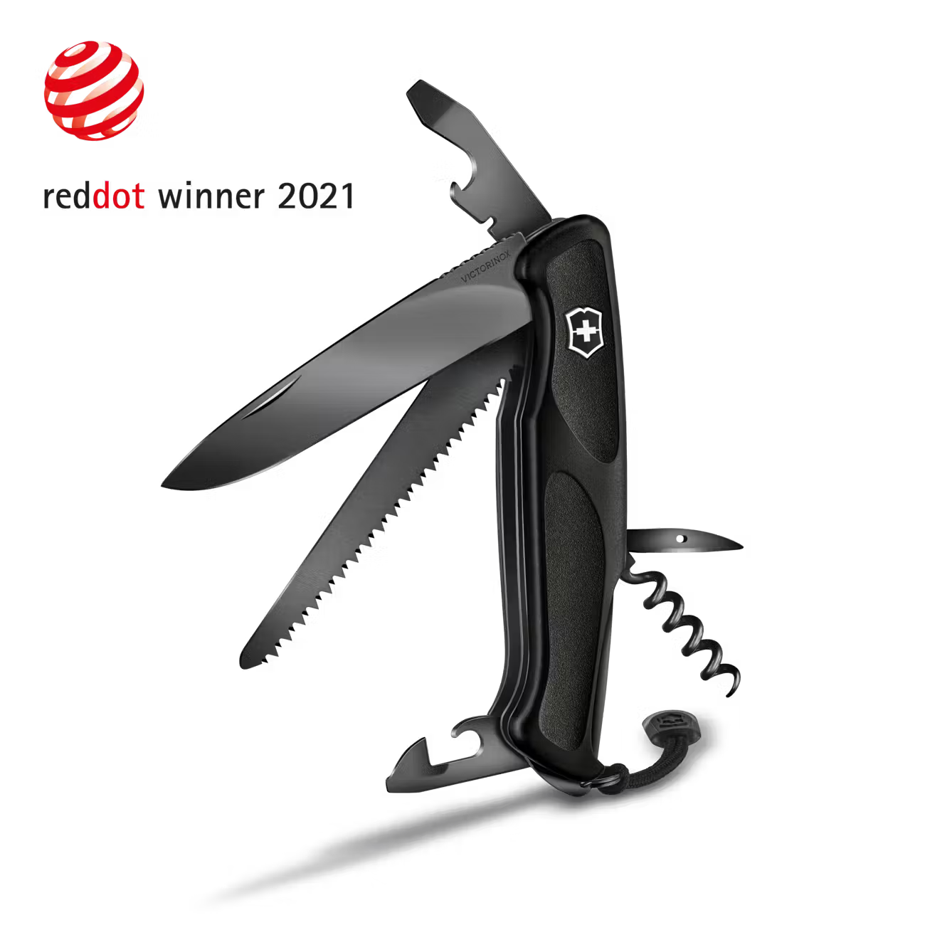 Navaja Victorinox Ranger 55 Grip Onyx Black