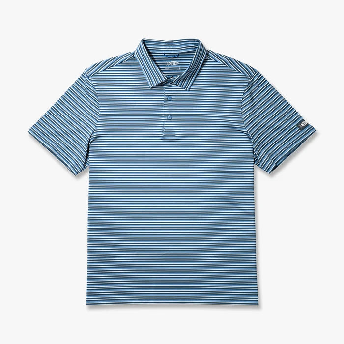 Playera Aftco Link SS Performance Polo - Stargazer Blue