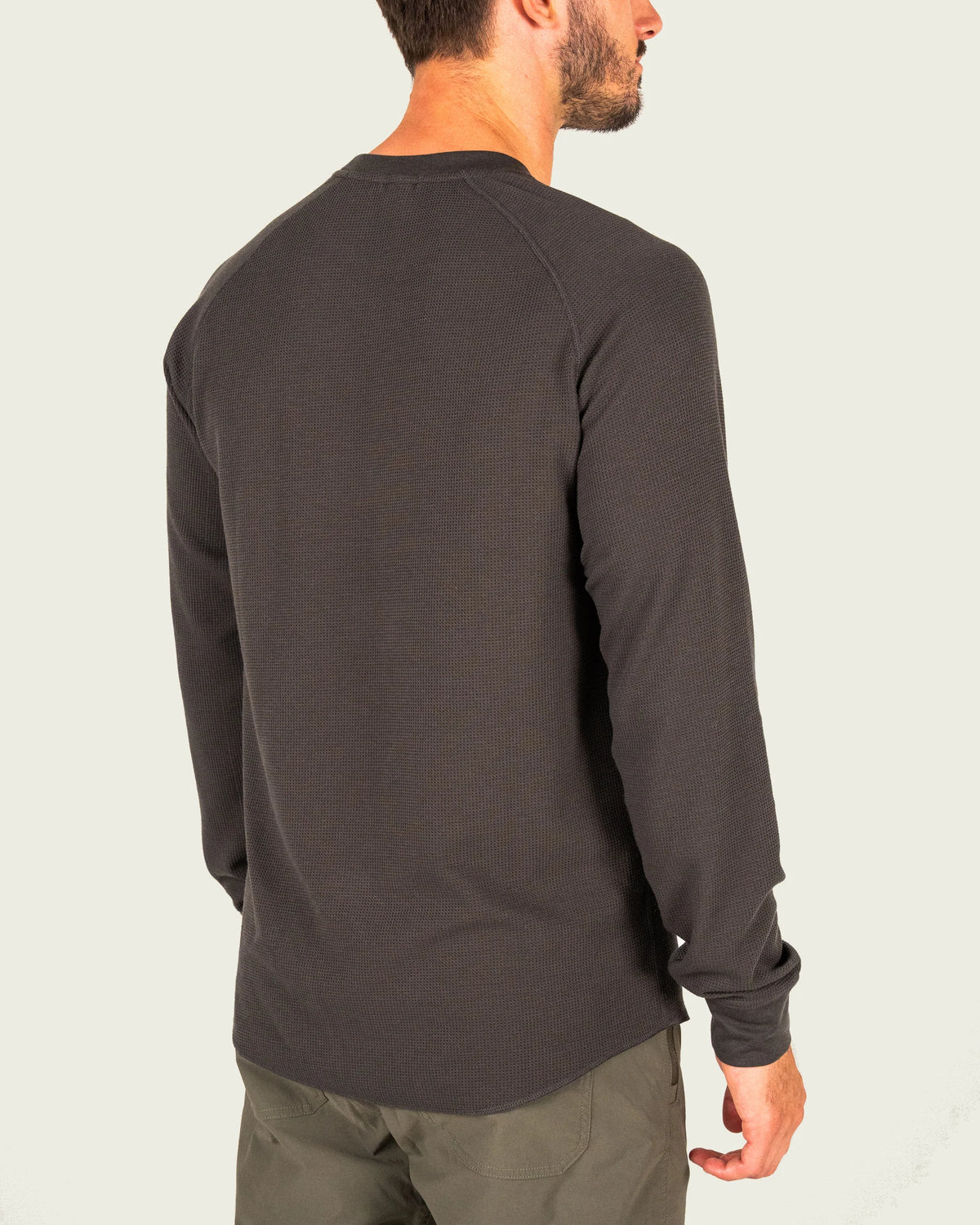 Camisa Marsh Wear Style MWK2047 Surfside Waffle - Raven