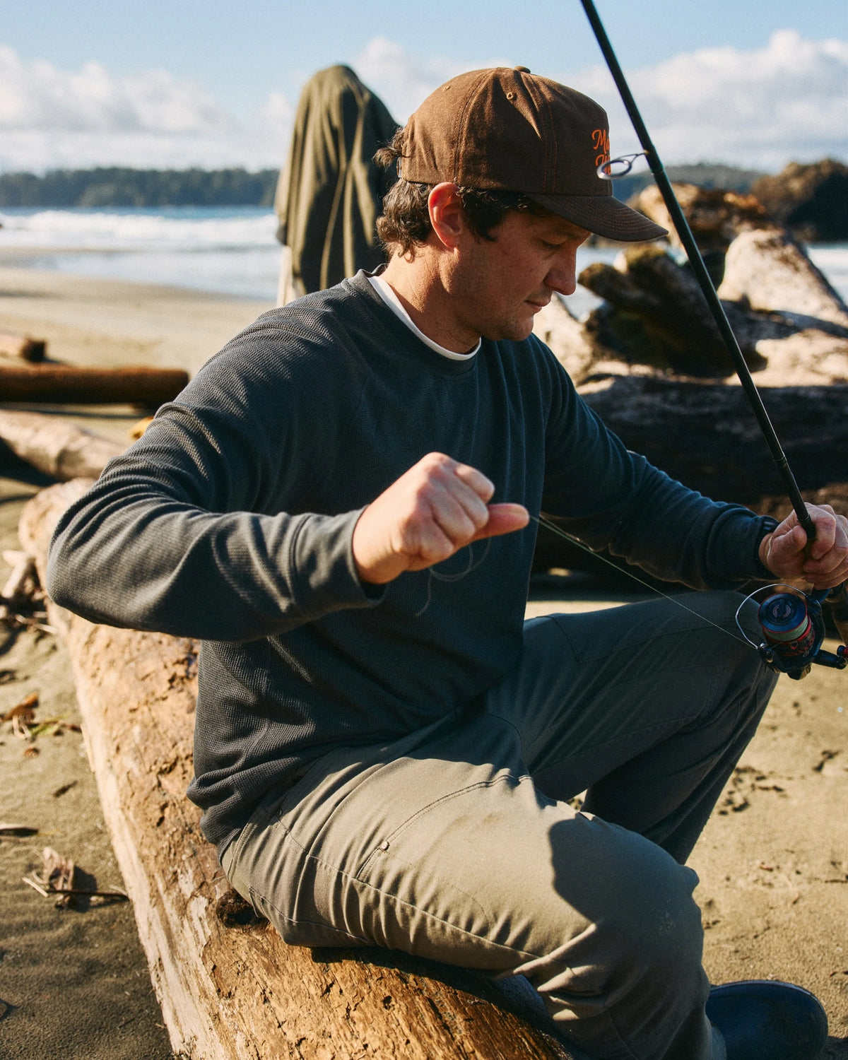 Camisa Marsh Wear Style MWK2047 Surfside Waffle - Raven