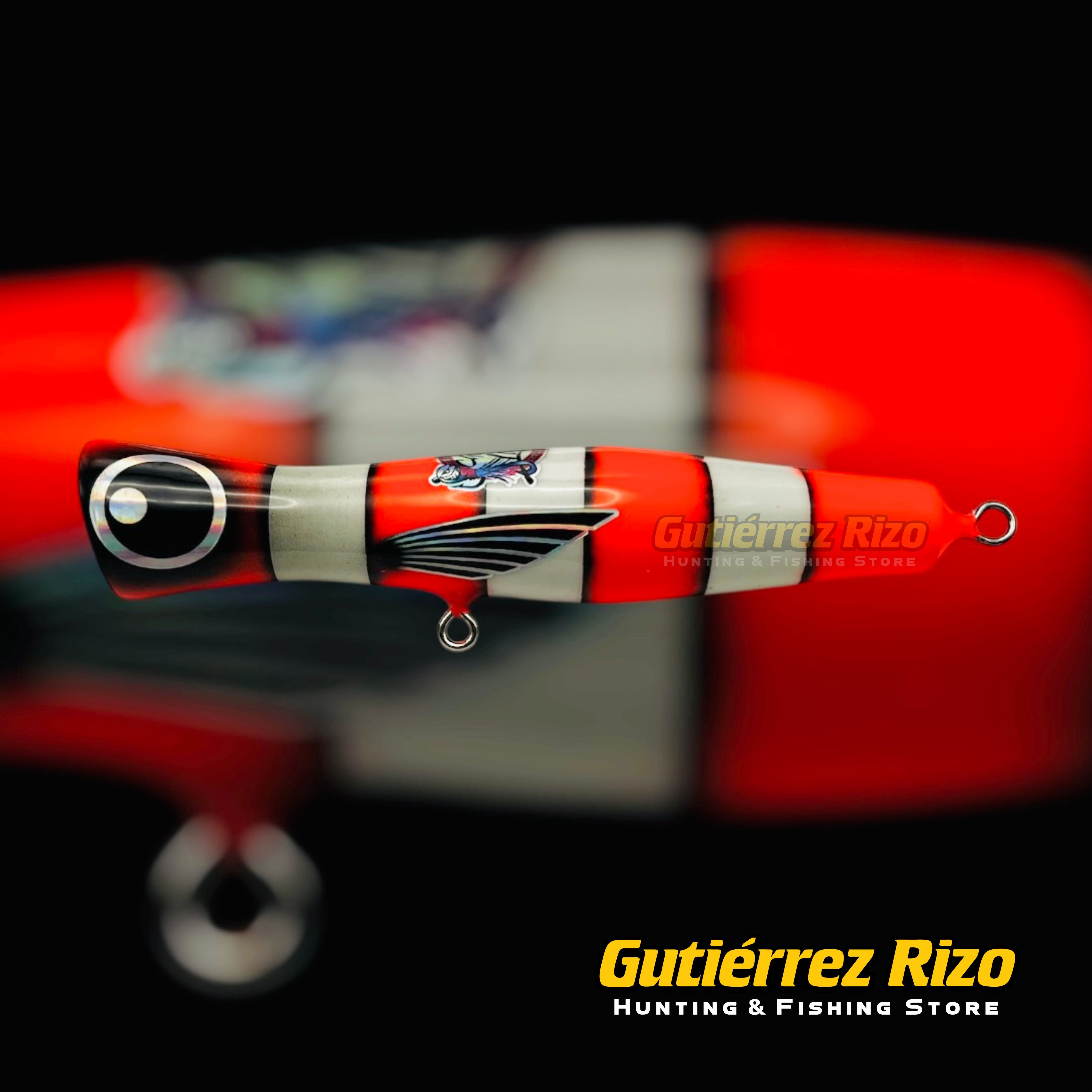 Señuelo Artesanal Chuky Lures Popper "TANKE"
