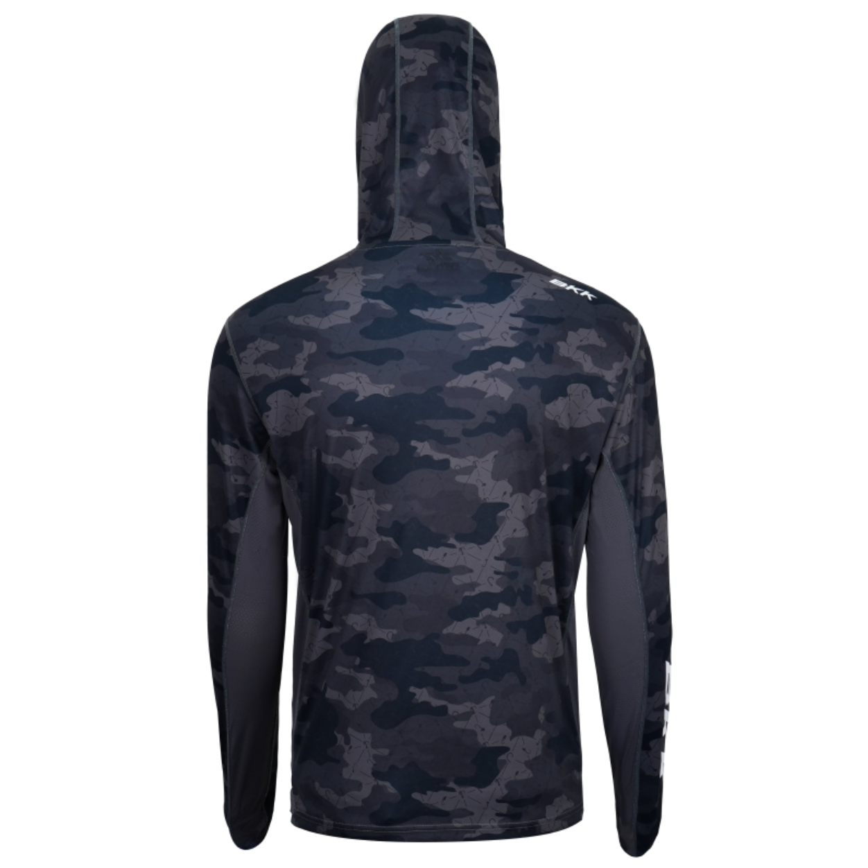 Playera BKK Hooded Long Sleeve Performance Shirt - Camo