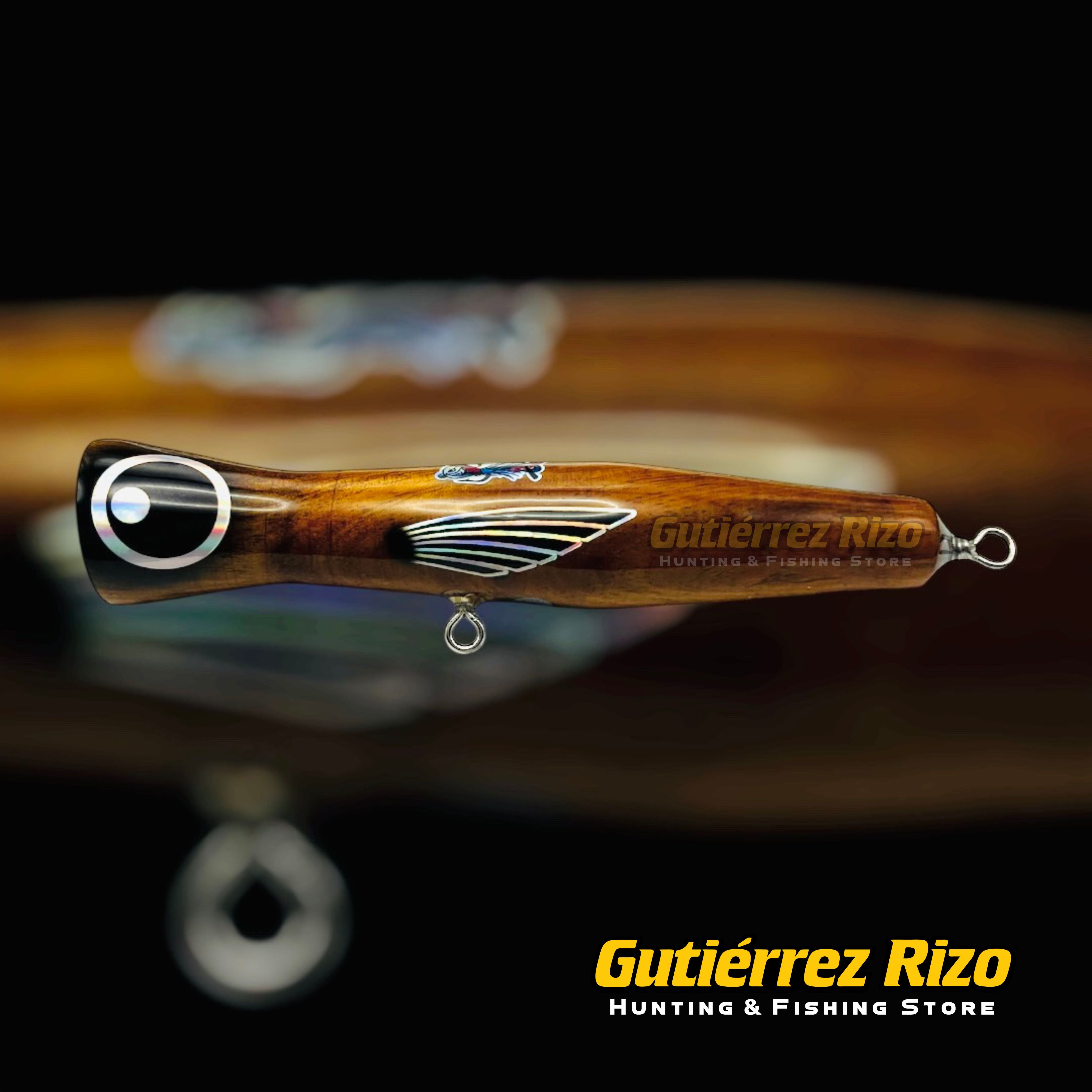 Señuelo Artesanal Chuky Lures Popper "TANKE"