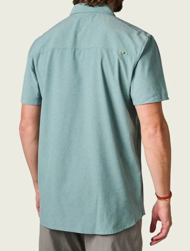 Camisa Marsh Wear Style MWW1015 Lenwood Tech Shortsleeve Shirt - Trellis