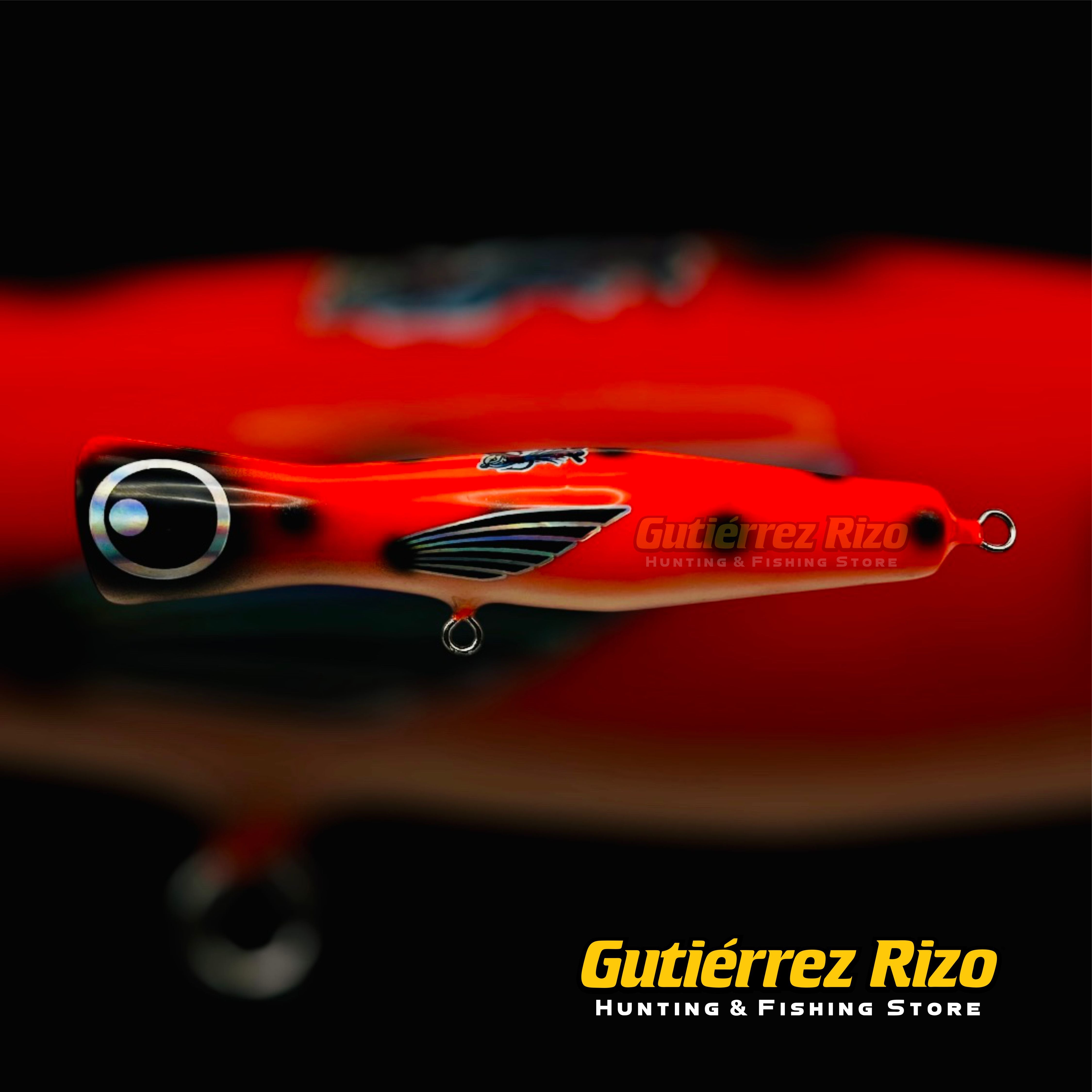 Señuelo Artesanal Chuky Lures Popper "TANKE"