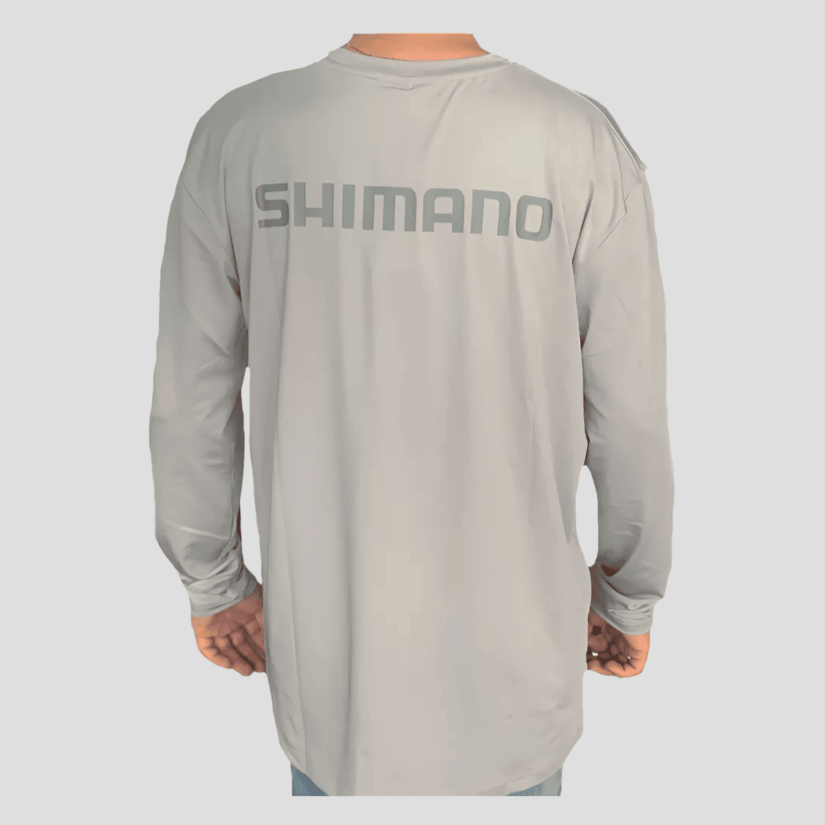 Playera Shimano Tech Tee - Light Grey
