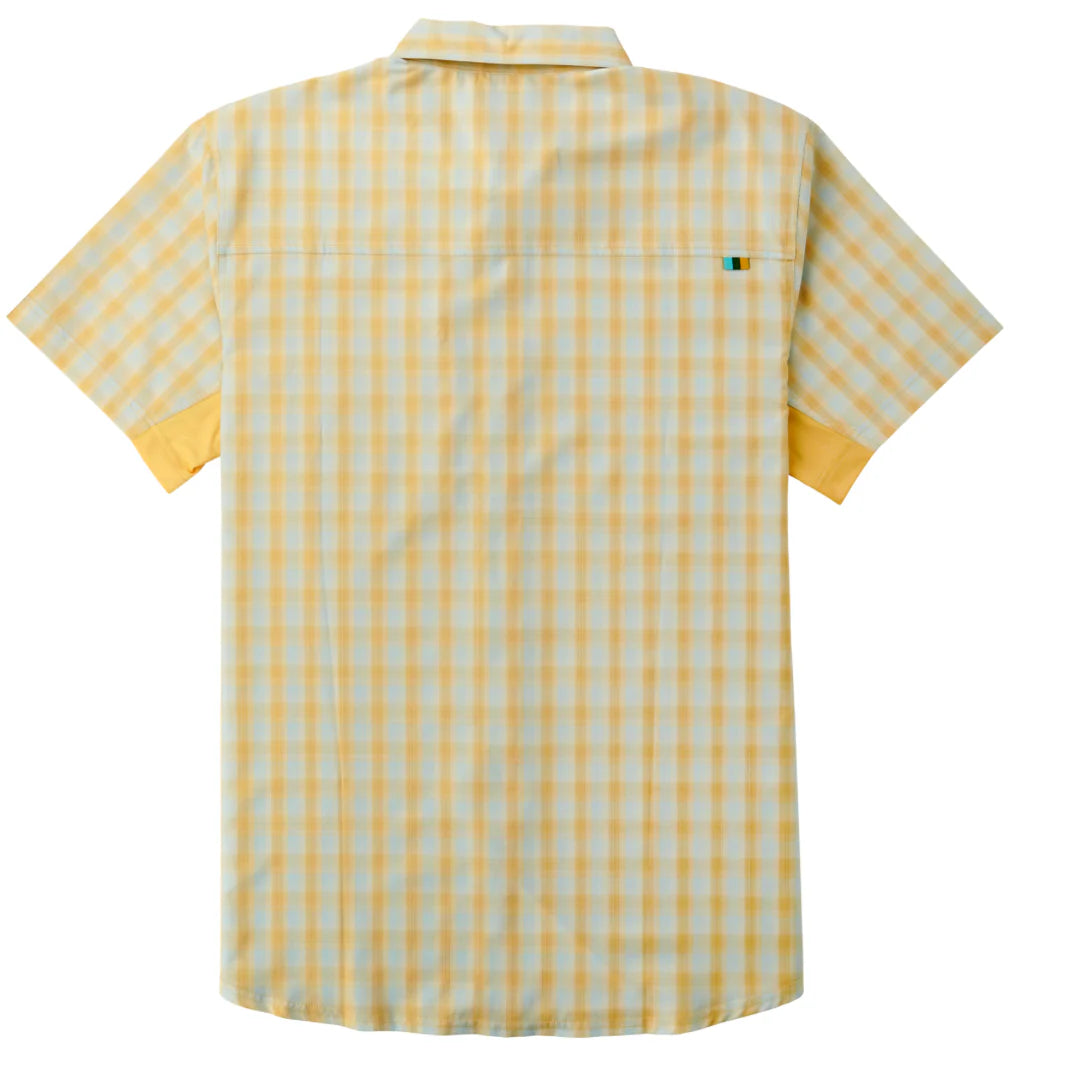 Camisa Marsh Wear Style MWW1019 Lenwood Tech Shortsleeve Shirt - Wheat