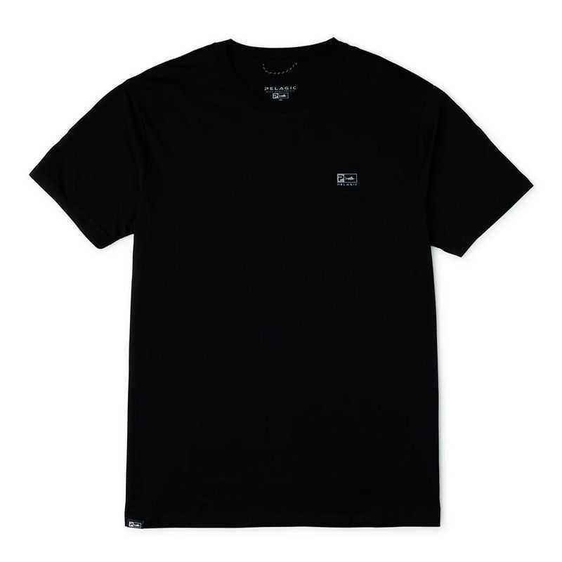 Playera Pelagic Goione Center Con - Black