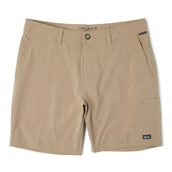 Pelagic Mako 20 Hybrid Short - Dark Khaki