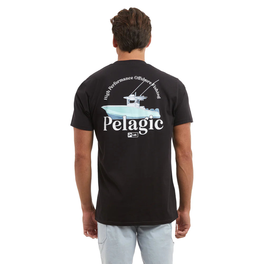 Playera Pelagic Fun Run - Black