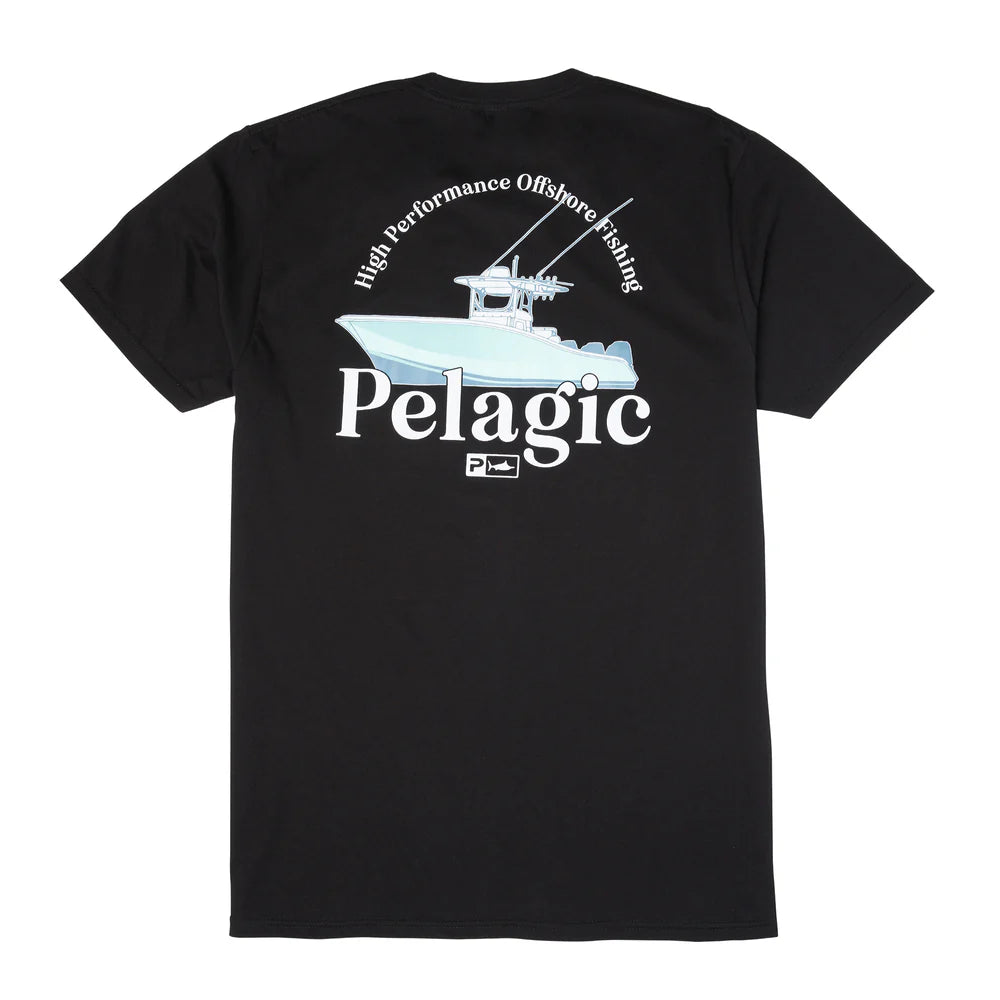 Playera Pelagic Fun Run - Black