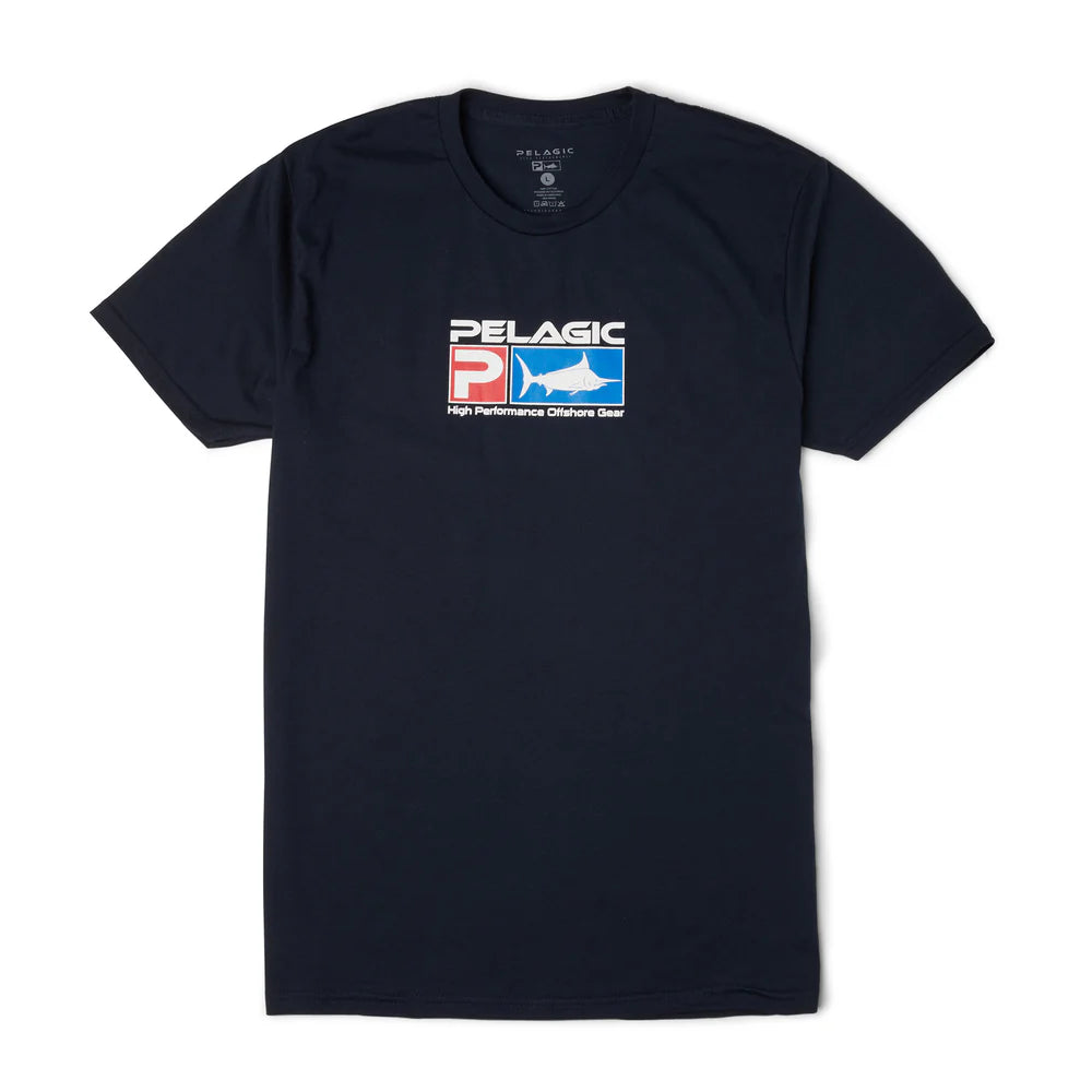 Playera Pelagic Deluxe - Blue Navy