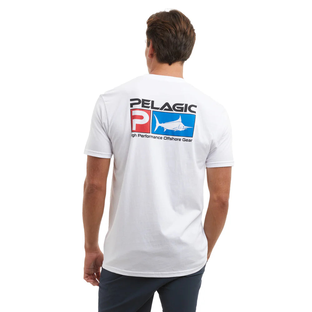 Playera Pelagic Deluxe - White