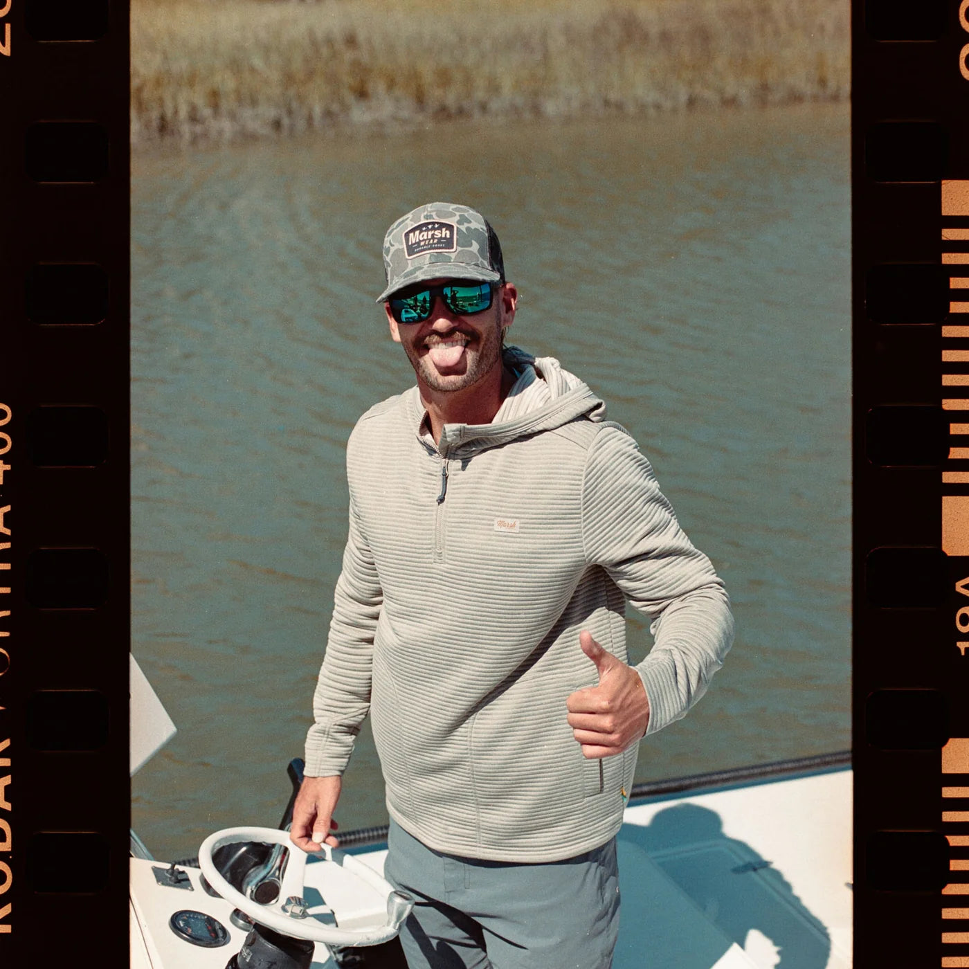 Sudadera Marsh Wear Style MWF1025 Sullivan Tech Hoodie - Coriander
