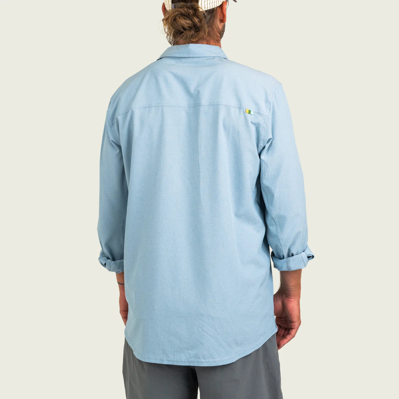Camisa Marsh Wear Style MWW2015 Lenwood Tech Longsleeve Shirt - Tourmaline