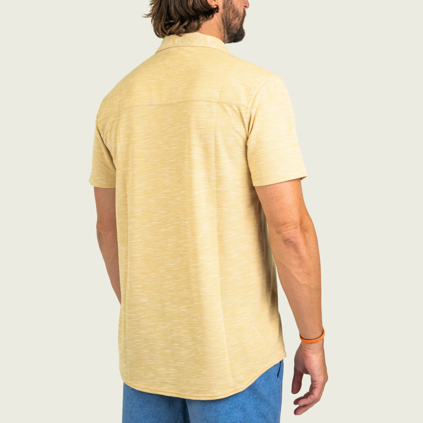 Camisa Marsh Wear Style MWK1012 Coffin Point - Wheat Heather