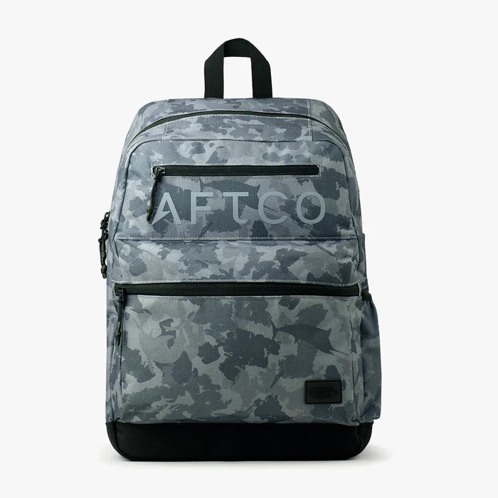 Mochila AFTCO Schoolie Backpack Navy Grander Camo
