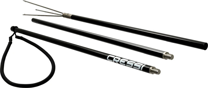 Arpon Hawaiano Cressi Pole Spear Aluminium 3 piezas 6 pies