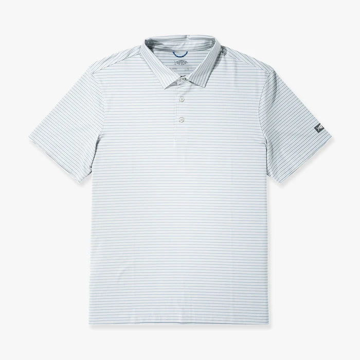 Playera Aftco Link SS Performance Polo - Ancient Water