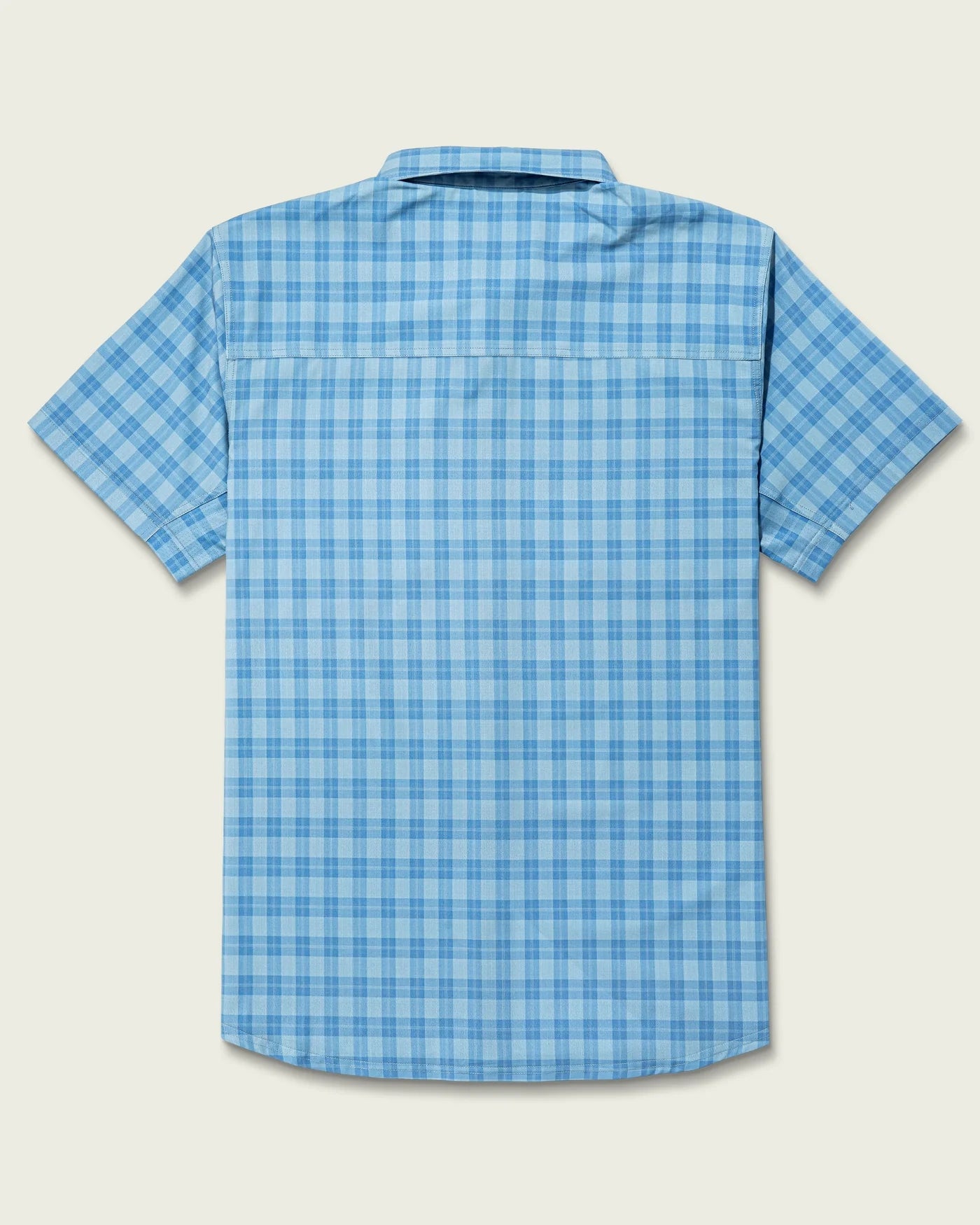 Camisa Marsh Wear Style MWW1019 Lenwood Tech Shortsleeve Shirt - Blue Heaven