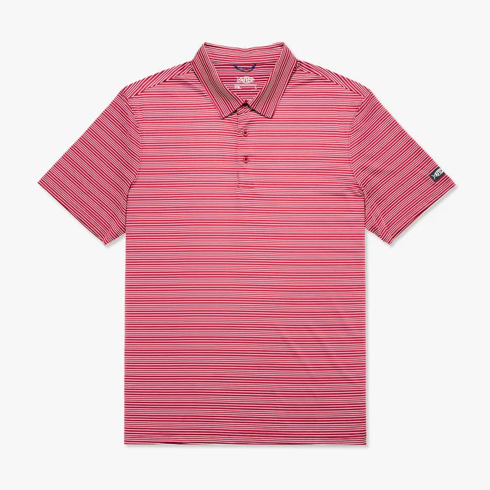 Playera Aftco Link SS Performance Polo - Crimson