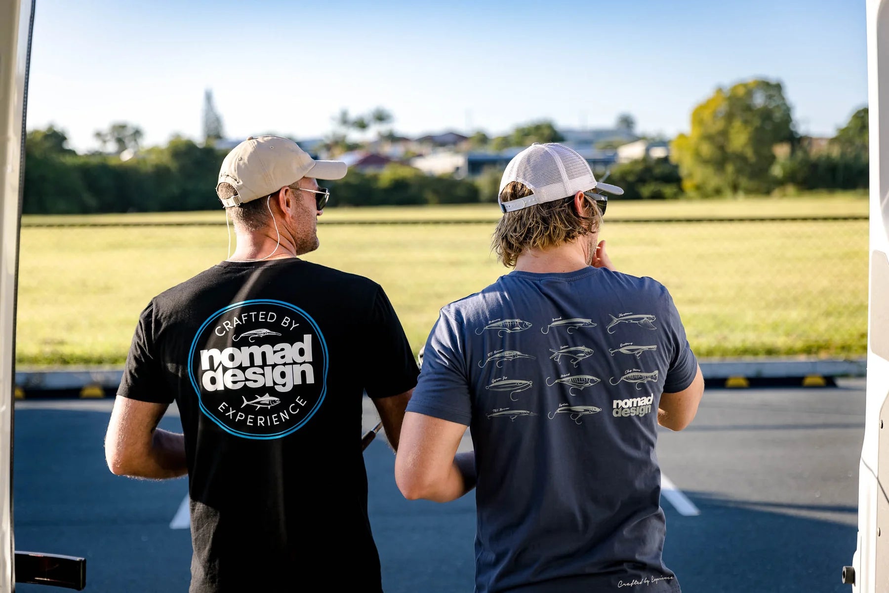 Playera Nomad Design T-Shirt Clasic Tuna - Black