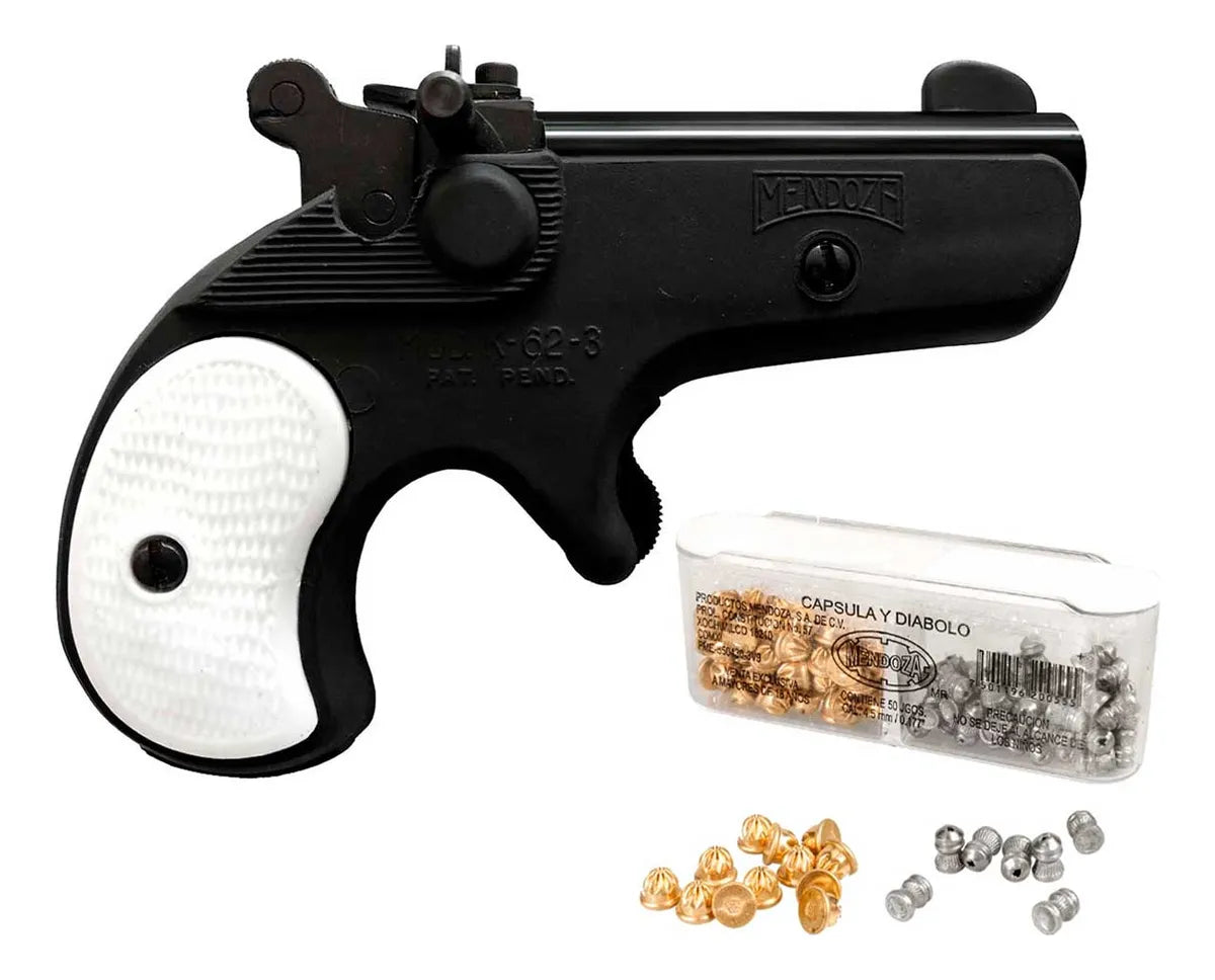Mini Pistola Mendoza Derringer PK-62-3-0210 4.5