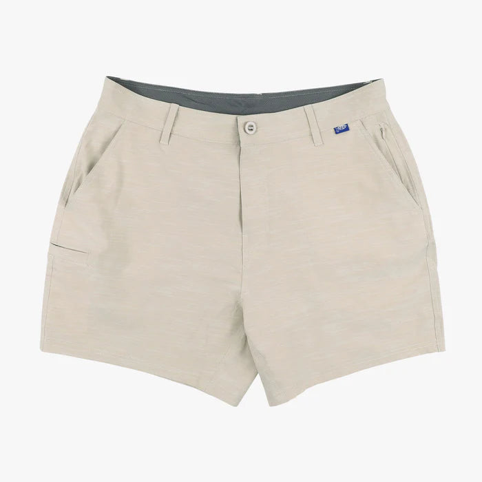 Short Aftco 365 Hybrid Chino Fishing - Ecru